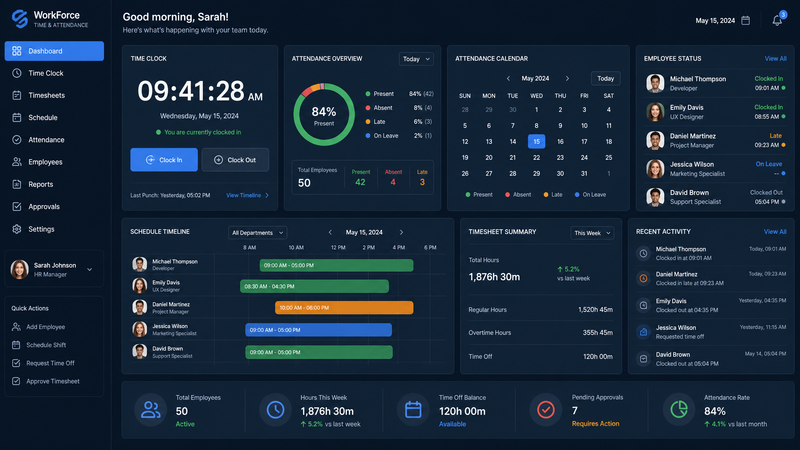 Time & Attendance System